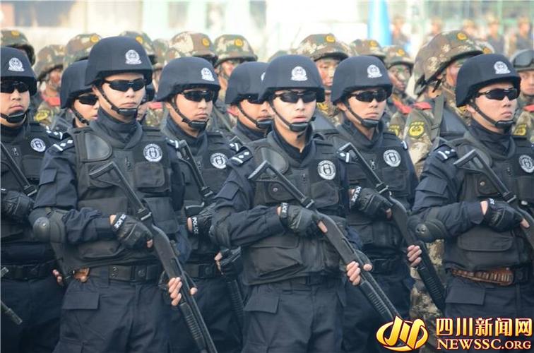 武警特战和公安特警比武