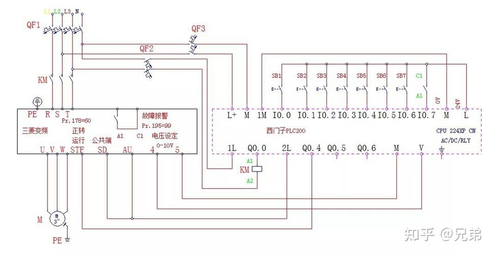 变频器三段速怎么设置