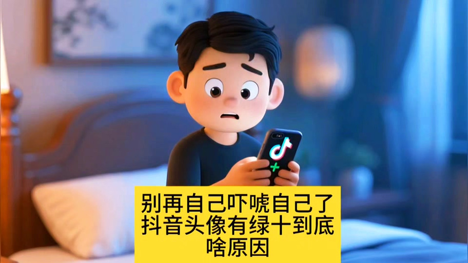 为什么抖音十号变绿了