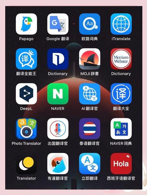 翻译软件有哪些