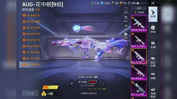 和平精英地铁逃生,把枪械等级列出来