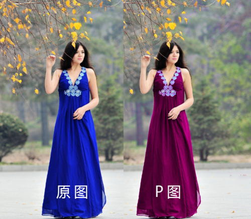 美图秀秀改衣服颜色