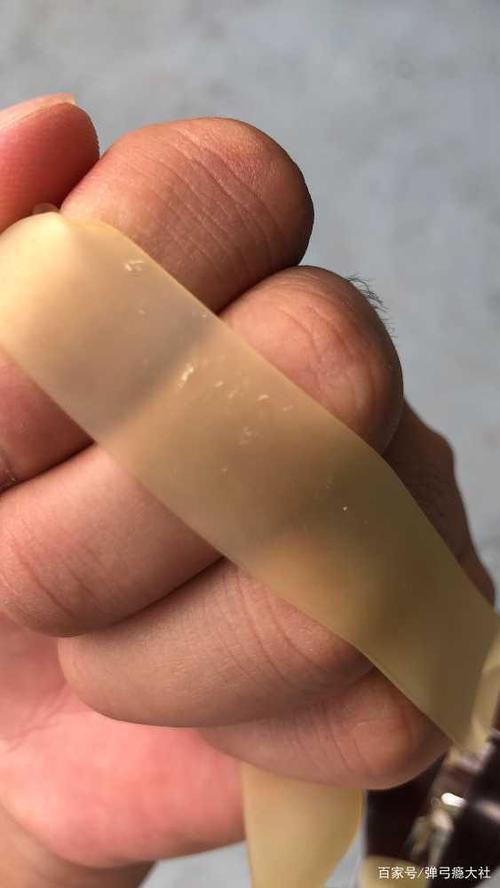 拉距80cm用多长的扁皮筋