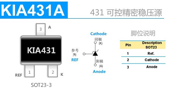 tl431引脚图和参数