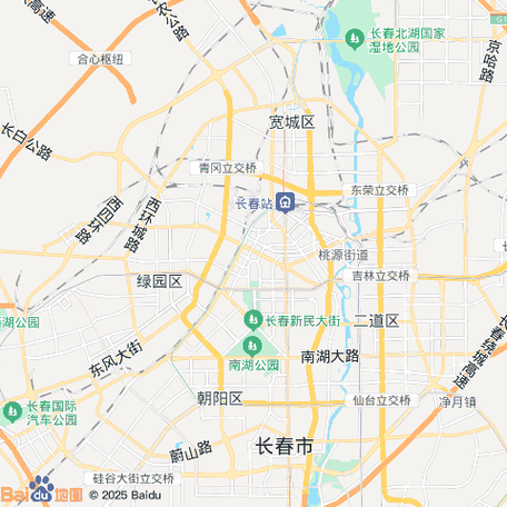 长春市地图高清全图截图