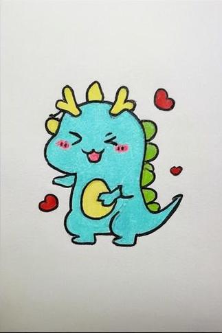 龙泡泡简笔画缩略图