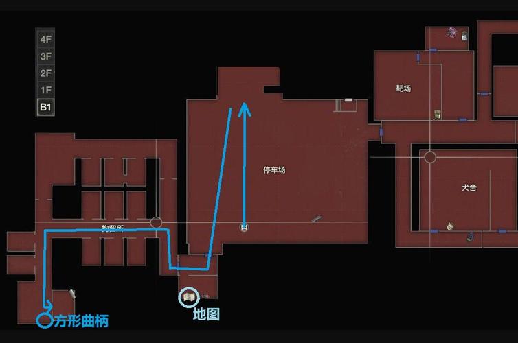 克莱尔停车场怎么出去