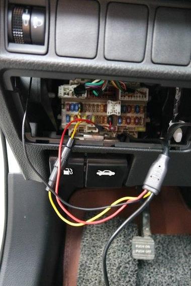 记录仪降压线怎么接线截图