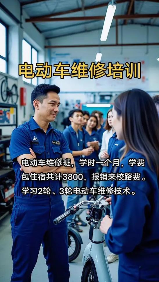 二轮电动车维修技术培训学校缩略图