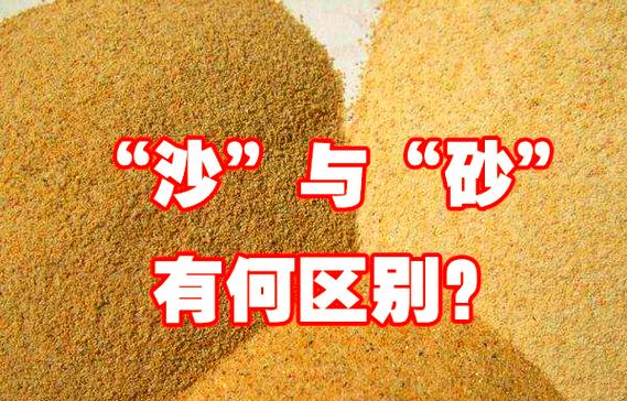 沙砾和砂砾的区别
