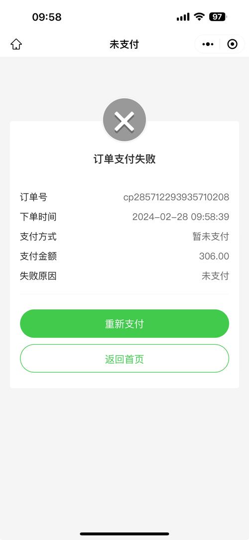 支付成功了但是没有扣款记录