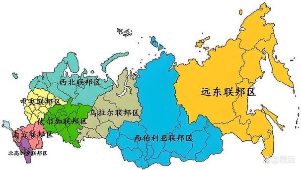 俄罗斯行政地图中文版截图