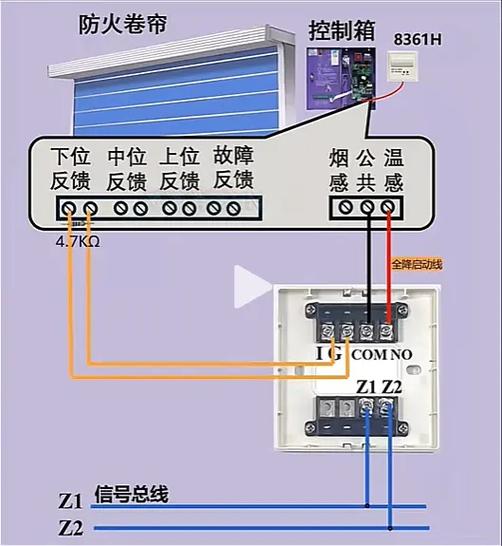 消防模块接线图