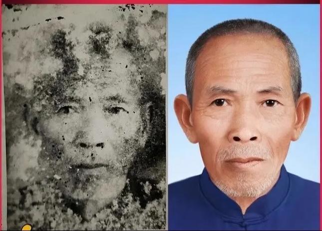 黑白照片修复彩色