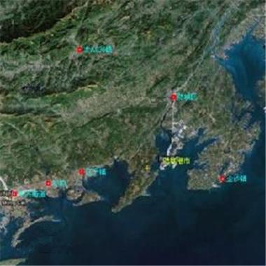 防城港卫星地图全图高清版