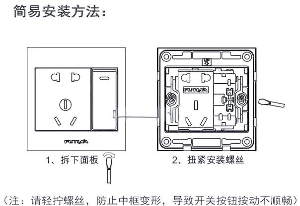 插座带开关怎么拆卸缩略图