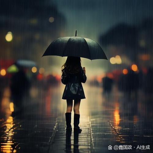 被下雨淋湿的心情