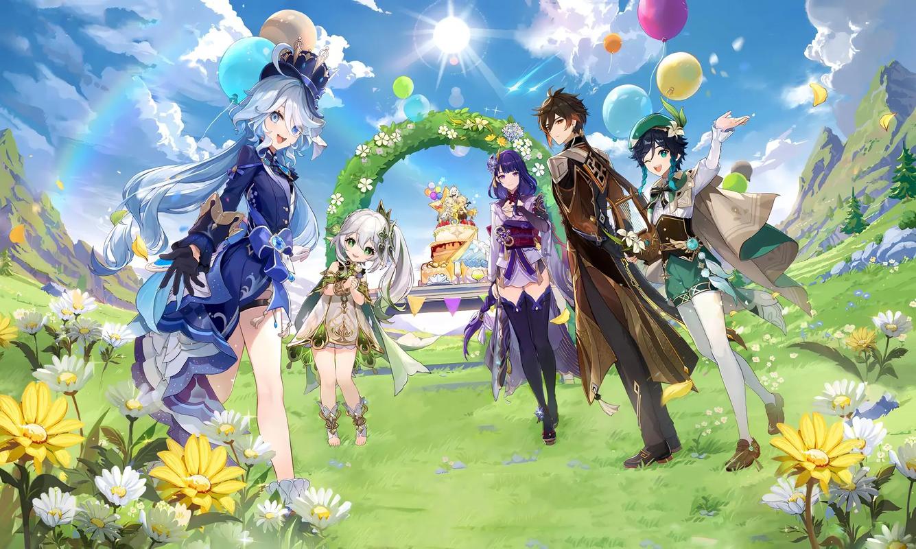 原神周年庆登录图标