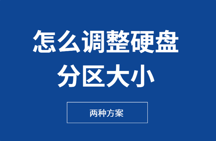 调整硬盘分区大小图标