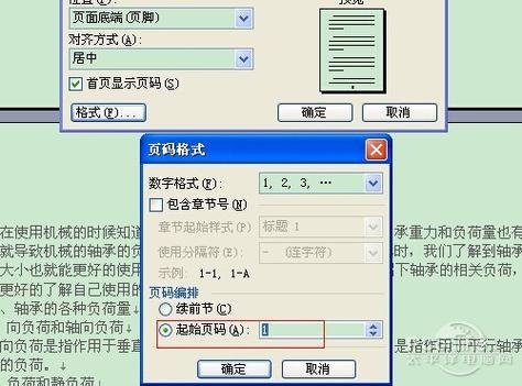 如何在文档第三页开始插页码