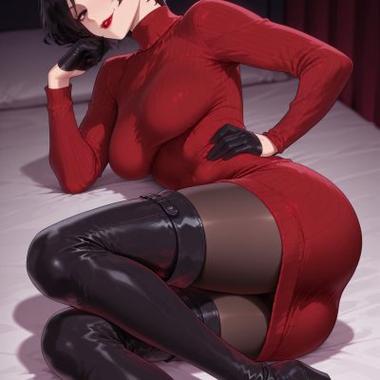 女蜘蛛被捅肚子