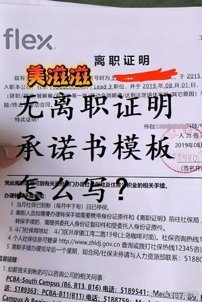 无离职证明取消财务负责人