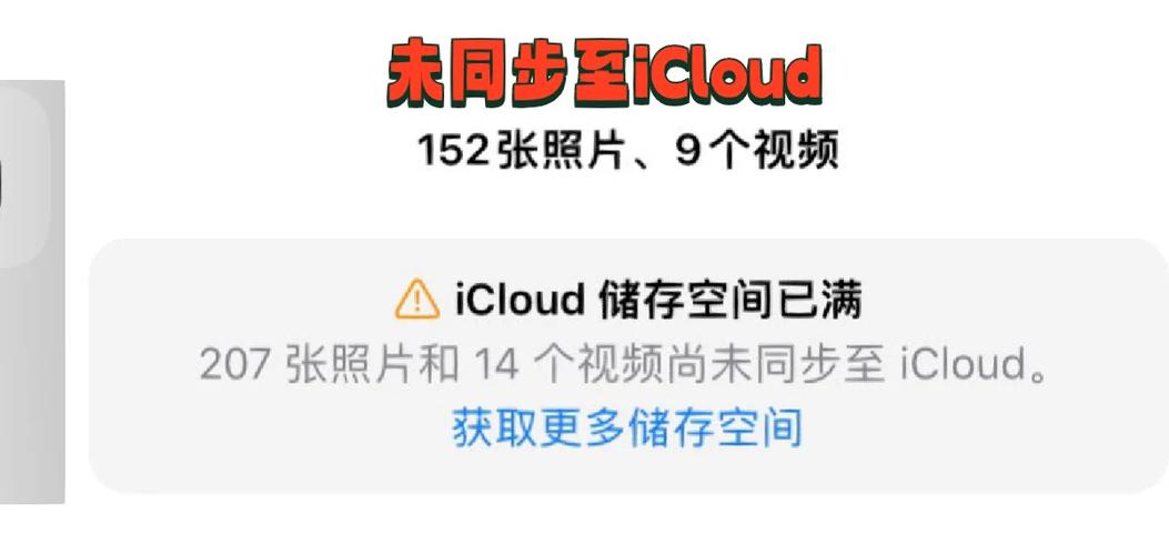 iphone照片icloud同步图标