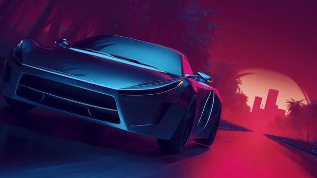 synthwave合成器浪潮