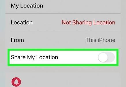 iphone停止共享位置对方会收到吗图标