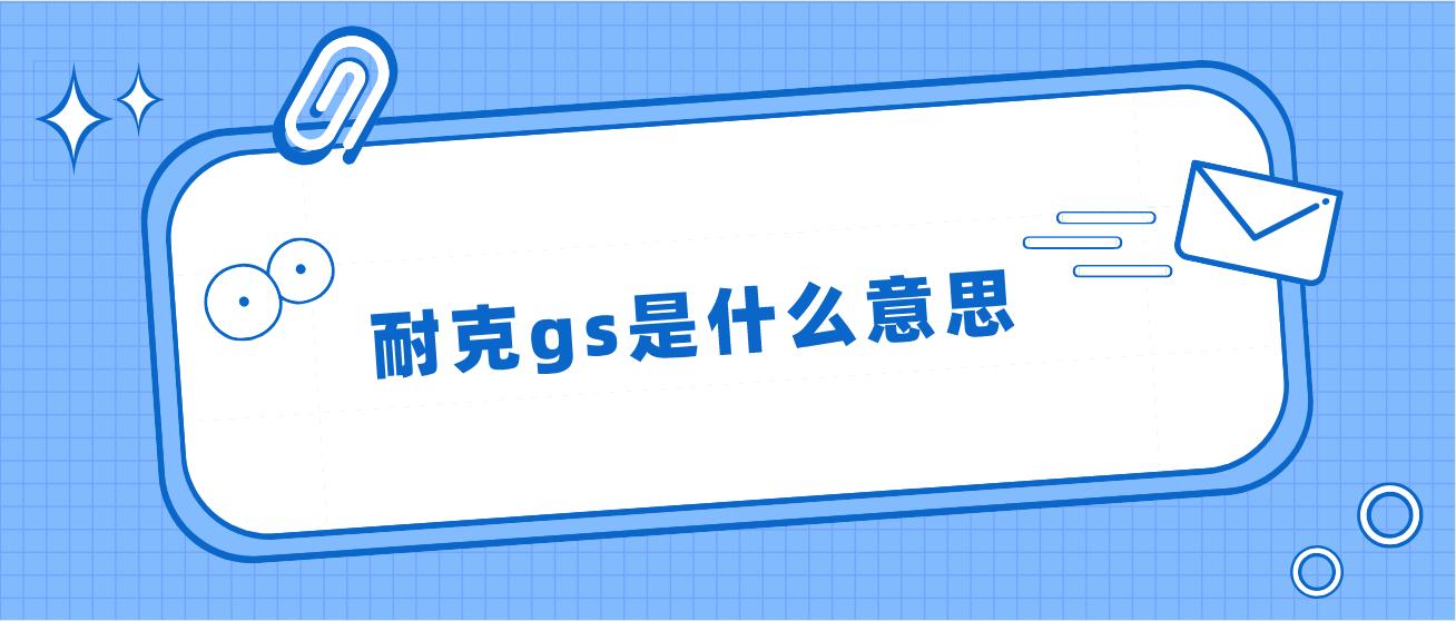 gs是什么暗示性缩写