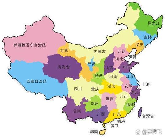 中国各省的省会图标