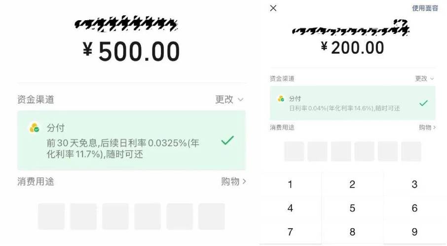 分付一次能付2000吗