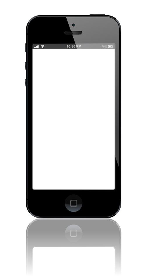 iphone主屏幕下方白框