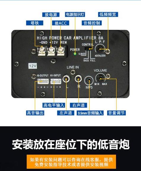 功放怎么增加话筒接口图标