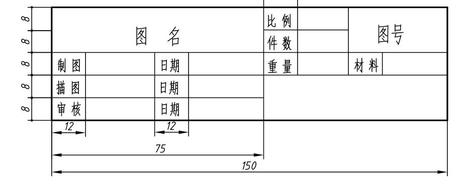 图纸的装订边位置