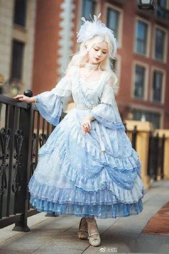 烧Lolita裙子