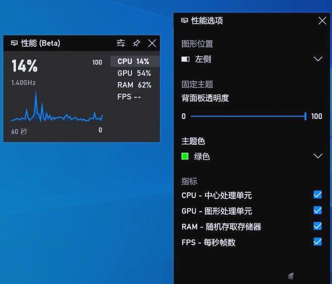 windows10性能监测软件