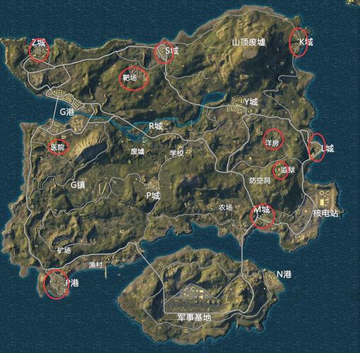 高清海岛地图