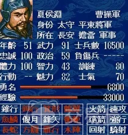 三国志5全武将技能截图