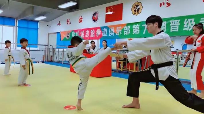 黄绿带腿法