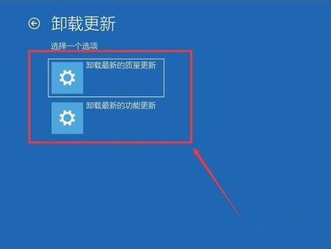 win10系统更新卸载不了