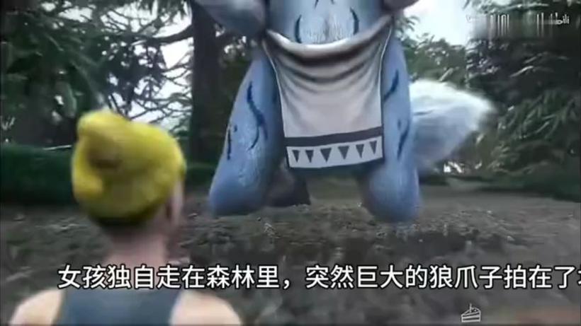 狼妈被巨熊吞进胃里