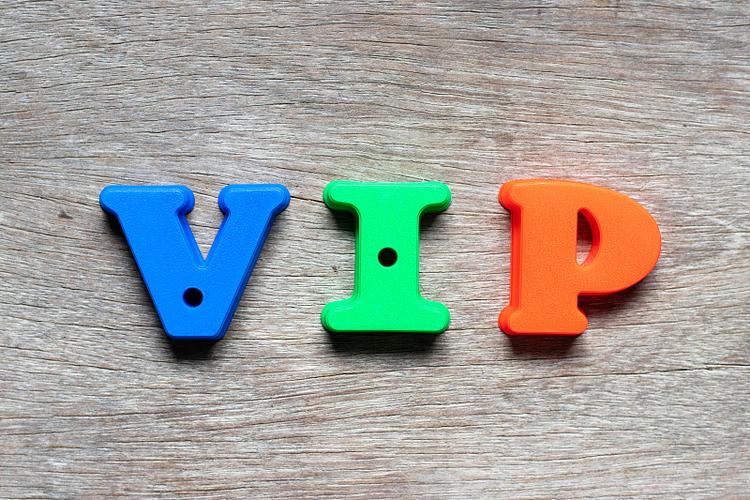 vip的单词