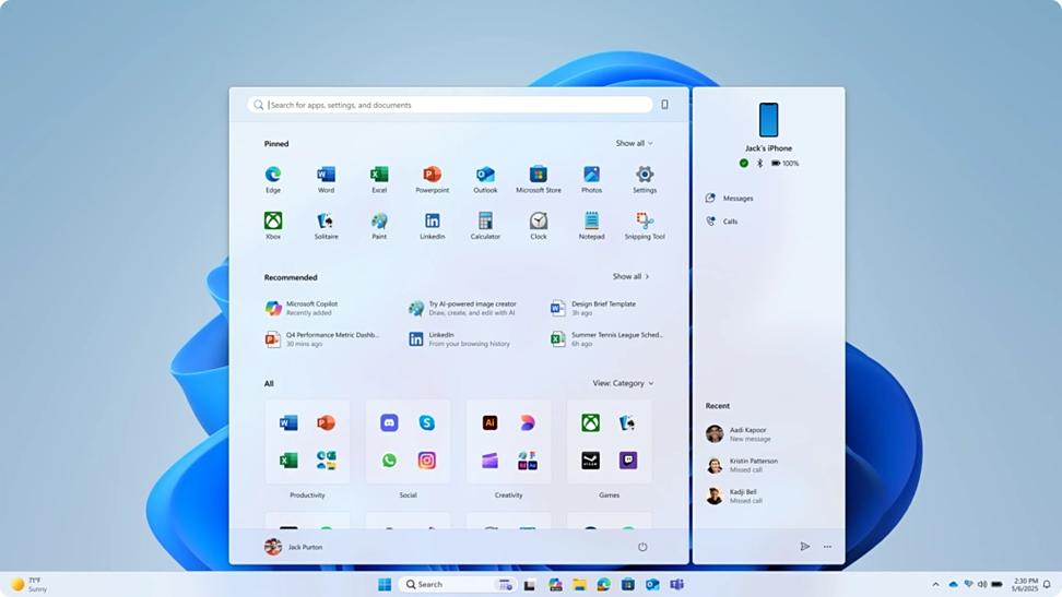 微软Win11更新来了新