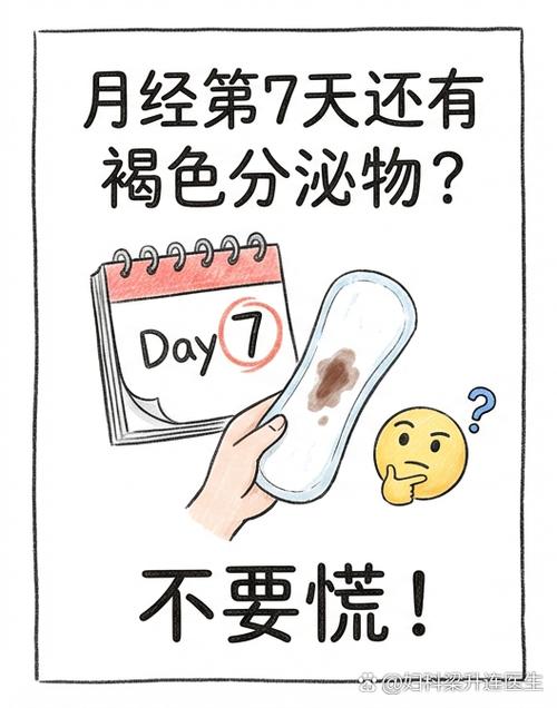 月经第七天反而变多了
