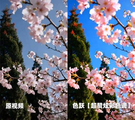 怎样让拍的视频颜色更鲜艳