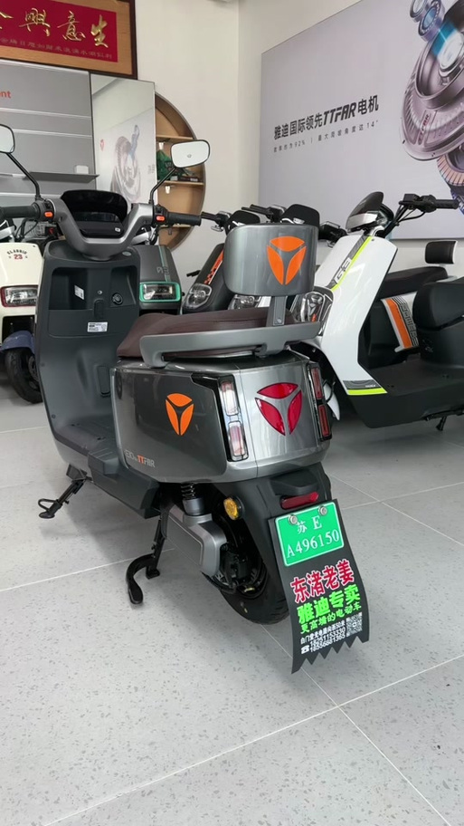 可上绿牌的雅迪电动车