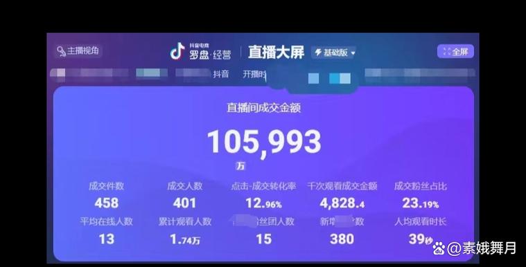 查看主播数据的方法