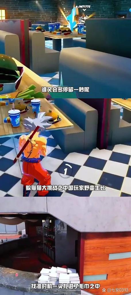 躲猫猫变身挑战游戏