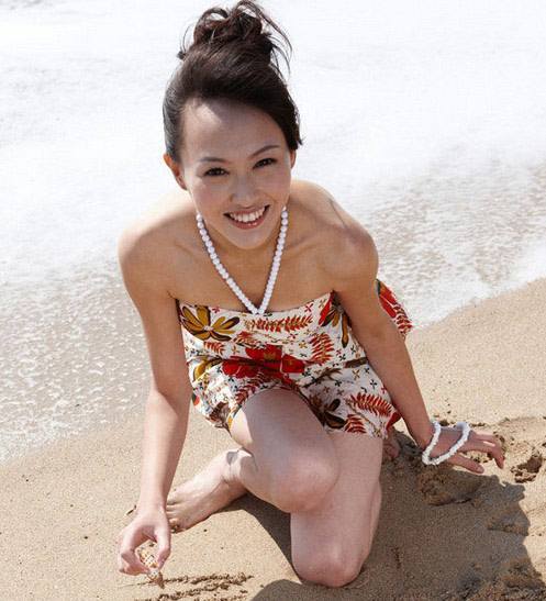 唐嫣的泳装
